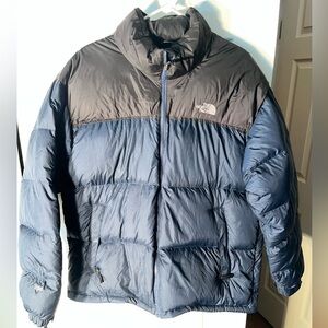 Men’s The North Face 1996 Retro Nuptse Jacket Summit Navy 700 Goose Down Size XL